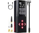 GOOLOO AP150 Tire Inflator Portable Air Compressor,2X Faster,150PSI | Cordless Air Pump with Digital Pressure Gauge,L...