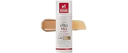 EltaMD UV Clear Tinted Sunscreen for Face, SPF 46 with Zinc Oxide, Oil-Free, Dermatologist Recommended, For Acne-Pron...