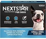 NextStar Flea & Tick Topical Dogs Small, 7-Way, 1-Month | Ideal for Small Dogs; Kills Fleas, Ticks, Mosquitoes & Lice...