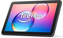 Amazon Fire HD 8 tablet (newest model), 8” HD Display, 4GB memory, 64GB, responsive and vibrant, designed for portabl...