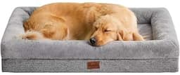 BFPETHOME Dog Beds for Small Dogs, Washable Dog Bed with Sides, Orthopedic Medium Sized Soft Mats with Removable Cove...