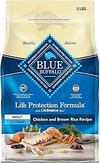 Blue Buffalo Life Protection Formula Adult Dry Dog Food, Helps Build and Maintain Strong Muscles, Made with Natural I...