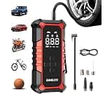 GOOLOO A6 Gear 160 PSI & 7500mAh Tire Inflator Portable Air Compressor | Cordless Tire Inflator with Digital Pressure...