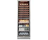 Ca'Lefort Wine Fridge Dual Zone, 185 Can and 77 Bottle 24 Inch Wine Cooler Refrigerator, 34-65°F Fridge with Glass Do...