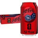Coca-Cola Zero Sugar Soda Soft Drink Fridge Pack Cans, 12 fl oz, 12 Pack