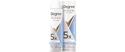 Degree Clinical Antiperspirant Deodorant Dry Spray, Fresh Cotton, 3.8oz | For busy, active days, provides 96-hour pro...