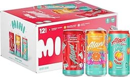 Alani Nu VARIETY PACK (CHERRY SLUSH, JUICY PEACH, ORANGE KISS), Low Calorie Energy Drinks, 100mg Caffeine, Biotin, B ...
