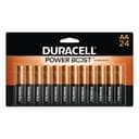 Duracell Coppertop Double AA Batteries with Power Boost Ingredients, 24 Count (Pack of 1) Long-lasting Alkaline Doubl...