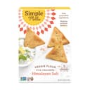 Simple Mills Veggie Pita Crackers, Himalayan Salt - Gluten Free, Vegan, Healthy Snacks, Paleo Friendly, 4.25 Ounce (P...