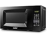 COMFEE' EM720CPL-PMB Countertop Microwave Oven with Sound On/Off, ECO Mode and Easy One-Touch Buttons, 0.7cu.ft, 700W...