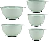 KitchenAid Classic Mixing Bowls, Set of 5, Pistachio