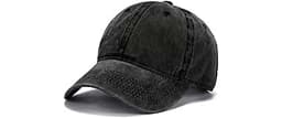 Edoneery Men Women Baseball Cap-Low Profile Adjustable Washed Cotton Golf Dad Hat