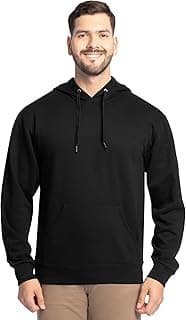 Fruit of the Loom Men's Eversoft Fleece Pullover Hooded Sweatshirt, Moisture Wicking & Breathable