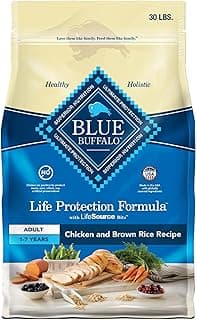 Blue Buffalo Life Protection Formula Adult Dry Dog Food, Helps Build and Maintain Strong Muscles, Made with Natural I...