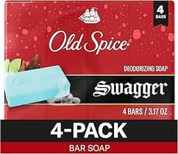 Old Spice Bar Soap for Men, Refreshing Clean to Wash Away Dirt & Odor, Cleansing Formula, Long-Lasting & Confidence-B...