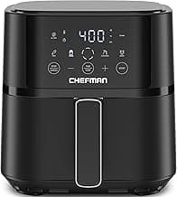 Chefman Air Fryer – 4 QT Compact Airfryer for Quick & Easy Meals in Minutes, Features Hi-Fry Technology for Extra Cri...