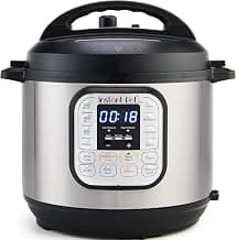 Instant Pot Duo 6 Qt 7-in-1 Electric Pressure Cooker, Stainless Steel