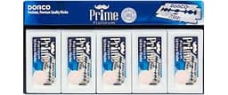 Dorco STP301 Prime Platinum Extra Double Edge Razor Blades 100 Count, Premium Stainless Steel Shaving Blades, Super S...