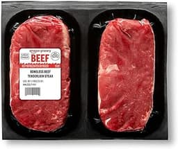 Amazon Grocery, Beef Tenderloin Steak, Boneless, USDA Choice, Weight Varies