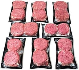 Angus Wagyu Ground Beef Patties By Nebraska Star Beef - The Ultra Premium Package for Family Grilling Events - No Hor...