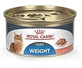 Royal Canin Feline Care Nutrition Weight Care Adult Thin Slices in Gravy Cat Food, 3 oz (Pack of 24)