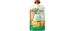 Beech‑Nut Beef & Veggies Baby Food Pouch, Stage 2 for 6+ Months, 4g Protein, Grain Free & Gluten Free, No Added Salt ...