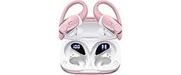 Active Noise Cancelling Ear Buds Wireless Earbuds 80H Playtime Bluetooth Headphones Over Ear Hooks Earphones with Pow...