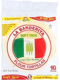 La Banderita Tortilla Soft Taco Flour 8in