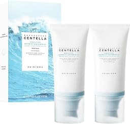 SKIN1004 Hyalu-Cica Water-Fit Sun Serum, Face Sunscreen, 1.69 fl.oz, 2 Pack
