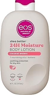 eos Shea Better Body Lotion Coconut Waters, 24-Hour Moisture Skin Care, Lightweight & Non-Greasy, Natural Shea, Vegan...