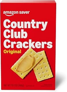 Amazon Saver, Original Country Club Crackers, 13.7 oz (Previously Happy Belly, Packaging May Vary)