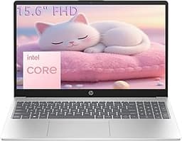 HP 15.6" FHD Laptop 2026 Edition with Copilot AI, 8GB RAM, 256GB SSD, Intel Processor, Long Battery Life, Lightweight...