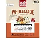 The Honest Kitchen Human Grade Wholemade™ Dehydrated Dog Food, Whole Grain Beef & Oat, 4 lb (makes 16lbs)