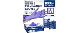 Supmedic Medical Soft Max™ Lilac Nitrile Disposable Gloves, 1000ct Latex-Free Powder-Free Non-Sterile Food Safe Clean...