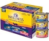 Wellness Complete Health Grilled Favorites Variety Pack Adult Canned Wet Cat Food, Natural, Protein Rich, Grain Free,...