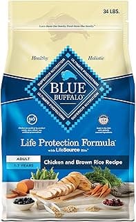 Blue Buffalo Life Protection Formula Adult Dry Dog Food, Helps Build and Maintain Strong Muscles, Made with Natural I...
