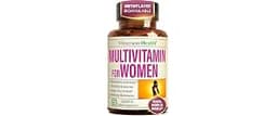 Vimerson Health Multivitamin for Women: Methylated B Vitamins, Chelated Minerals and Bioavailable D3 for Focus and En...