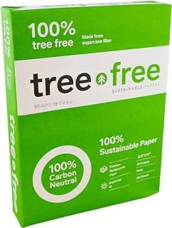 BAZIC Products Tree Free White Copy Paper, 8.5 x 11 in, 92 Bright, 1 Ream, for Printers Copiers Office, since the uni...