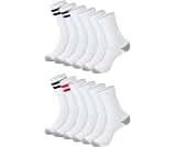 Hanes Men's Socks, Active Cool X-temp Lightweight Moisture-wicking Cushioned Ankle, Crew and No Show, 12 and 14 Pair ...