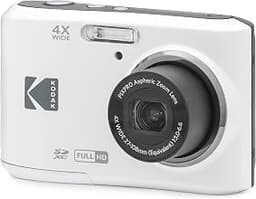 Kodak PIXPRO Friendly Zoom FZ45-WH 16MP Digital Camera with 4X Zoom 27mm Wide Angle and 2.7" LCD Screen, White