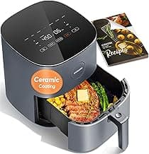 Cosori Air Fryer Pro, Compact 5QT, Ceramic Coating, 7 Presets with Preheat & Keep Warm, 450℉, Easy to use & clean, Sh...