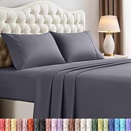 Utopia Bedding Queen Size Sheet Set – 4 Piece Bed Sheets, Soft and Breathable Microfiber, Includes 1 Fitted Sheet, 1 ...