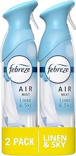 Febreze Air Mist Air Freshener Spray, Odor-Fighting Room Spray, Air Fresheners for Home and Bathroom and Kitchen, Aer...