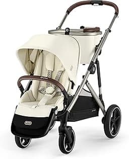 Cybex Gazelle S Stroller Modular Double for Infant and Toddler Includes Detachable Shopping Basket Over 20+ Configura...