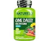 NATURELO Multivitamin for Men - One Daily, 120 Vegetarian Capsules | Vitamins, minerals & organic whole foods, non-GMO