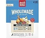 The Honest Kitchen Human Grade Wholemade™ Dehydrated Dog Food, Grain Free Dog Food, Turkey, 4 lb (makes 16lbs)