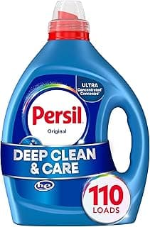 Persil Original Everyday Clean Liquid Laundry Detergent, 82.5 Fl Oz, 110 Loads, Ultra Concentrated, Deep Clean & Care...