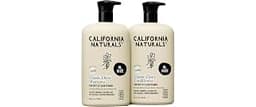 California Naturals Classic Clean Toasted Coconut Shampoo Conditioner Set, Natural, Vegan, Cruelty, Silicone, Paraben...