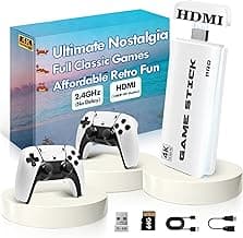 Upgraded Retro Gaming Console with 20,000+ Games, Game Stick Pro 4K with 23 Emualtors, HDMI Output Retro Video Game C...