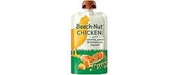 Beech-Nut Chicken Baby Food Pouches with 4g of Protein, Chicken Carrots Peas & Butternut Squash, Baby Puree Meat Baby...